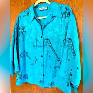 Silk and Linen Light Oriental Style Jacket